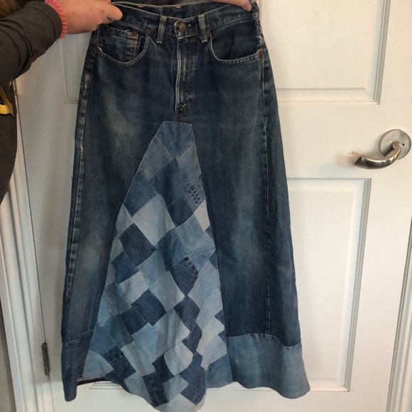 long pleated skirt tutorial